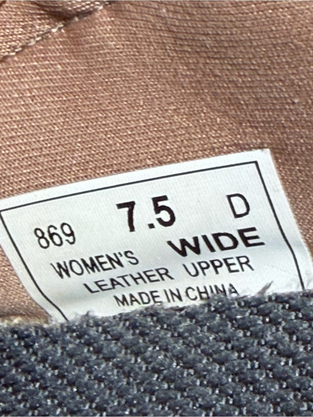 Orthofeet Leather Mary Jane Comfort Shoes Beige Tan size 7.5 Wide - Picture 8 of 8